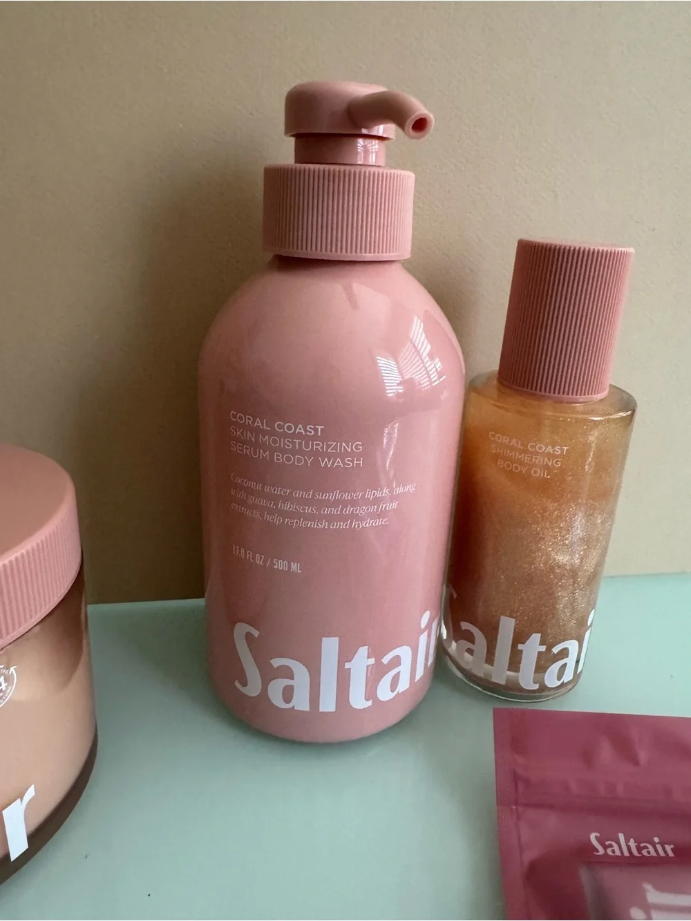 Coral Coast Pink Moisturizing Body Care Set